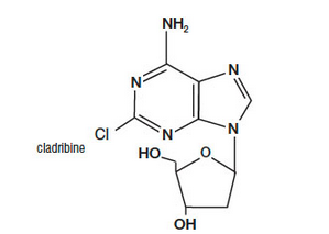 File:Cladribine Chemical structure.png