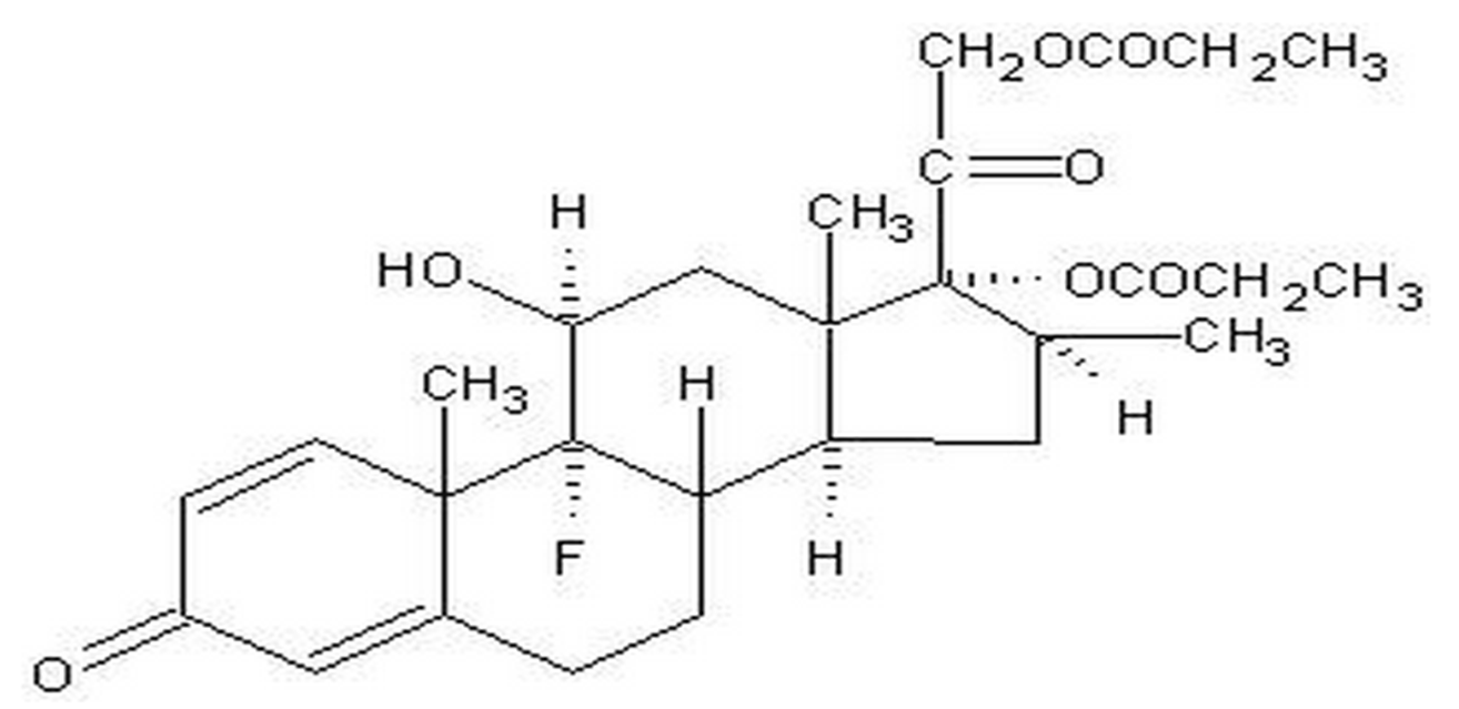 File:Betamethasone dipropionate structure.png
