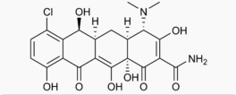 File:Demeclocycline hydrochloride structure.png
