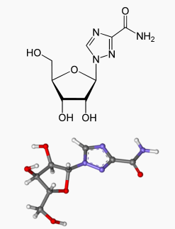 File:Ribavirin Molecular Structure .png