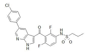 File:Vemurafenib chemical structure.png