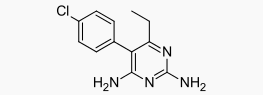 File:Pyrimethamine structure.png