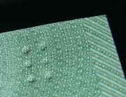 A tactile feature on a Canadian banknote.