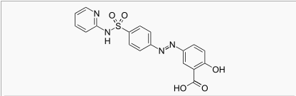 Sulfasalazine chemical structure.png
