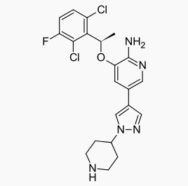 Crizotinib chemical structure.png