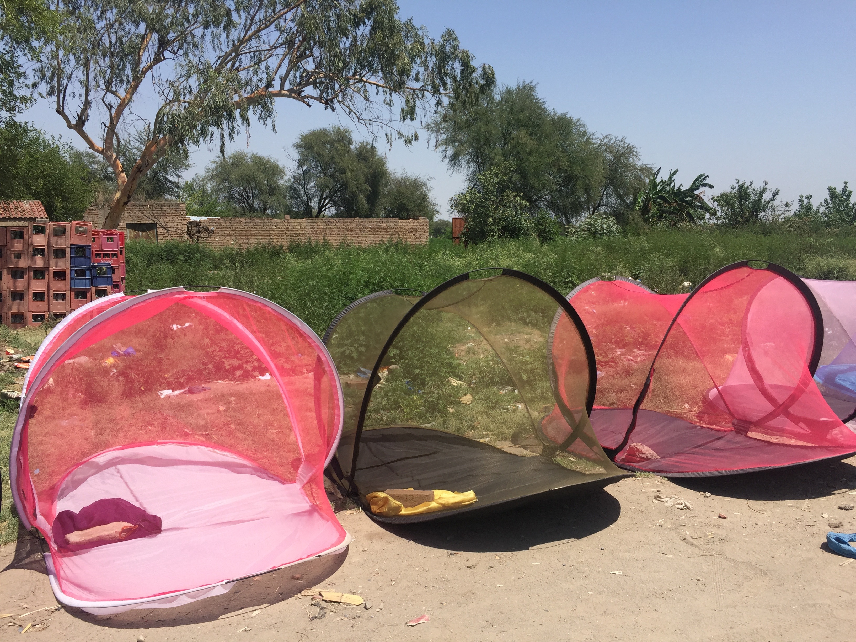 Mosquito nets in Pakistan