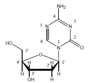 File:Decitabine chemical structure.png