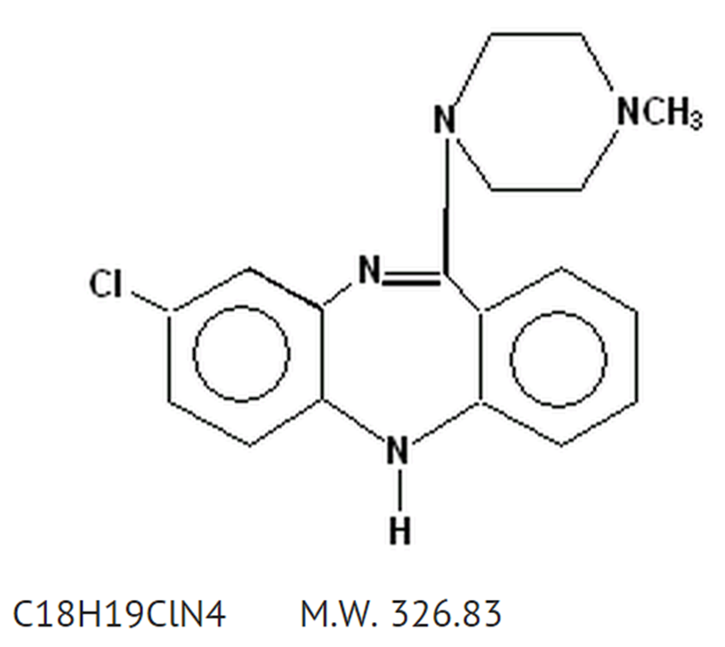 File:Clozapine Structure.png