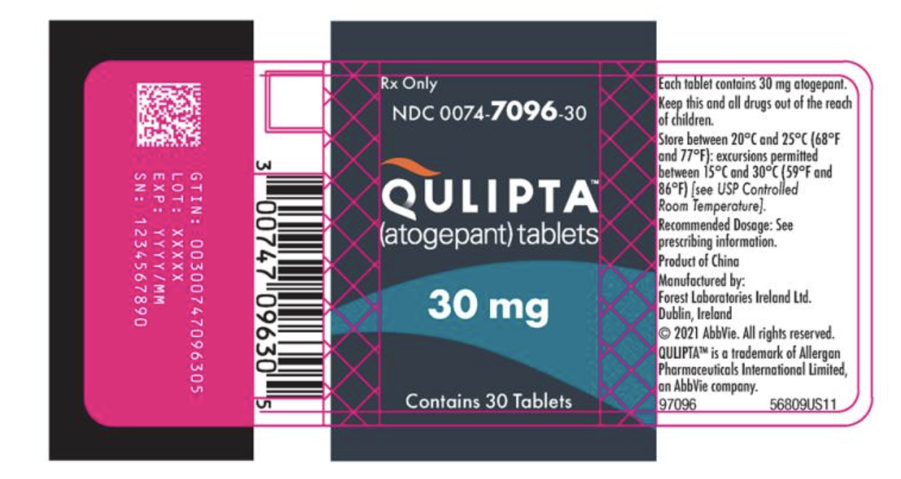 File:Atogepant Drug Label (30 mg).png