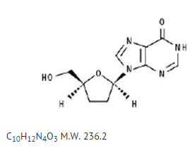 Didanosine Structural formula.png
