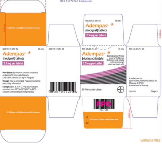 File:2.5 mg Adempas Label.png