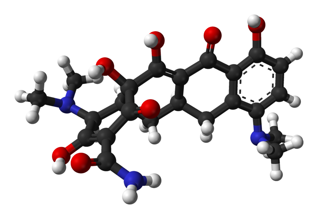 File:Minocycline-from-xtal-PDB-2DRD-3D-balls.png