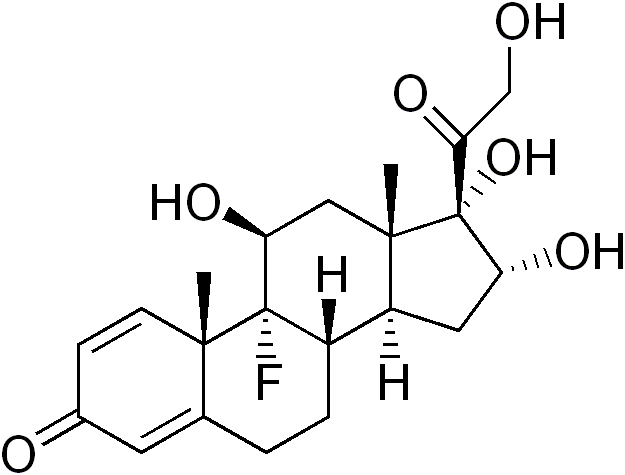 File:Triamcinolone structure.png