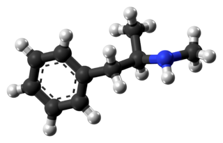 File:Methamphetamine molecule from xtal ball.png
