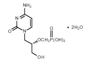 File:Cidofovir Structure.png