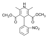 Chemical structure of Nifedipine