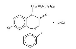 Flurazepam chemical structure.png