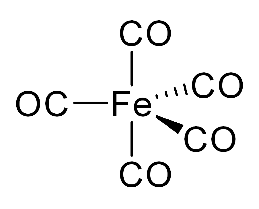 Structure of iron pentacarbonyl