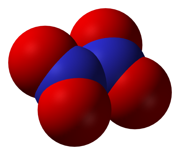 Dinitrogen tetroxide, N2O4